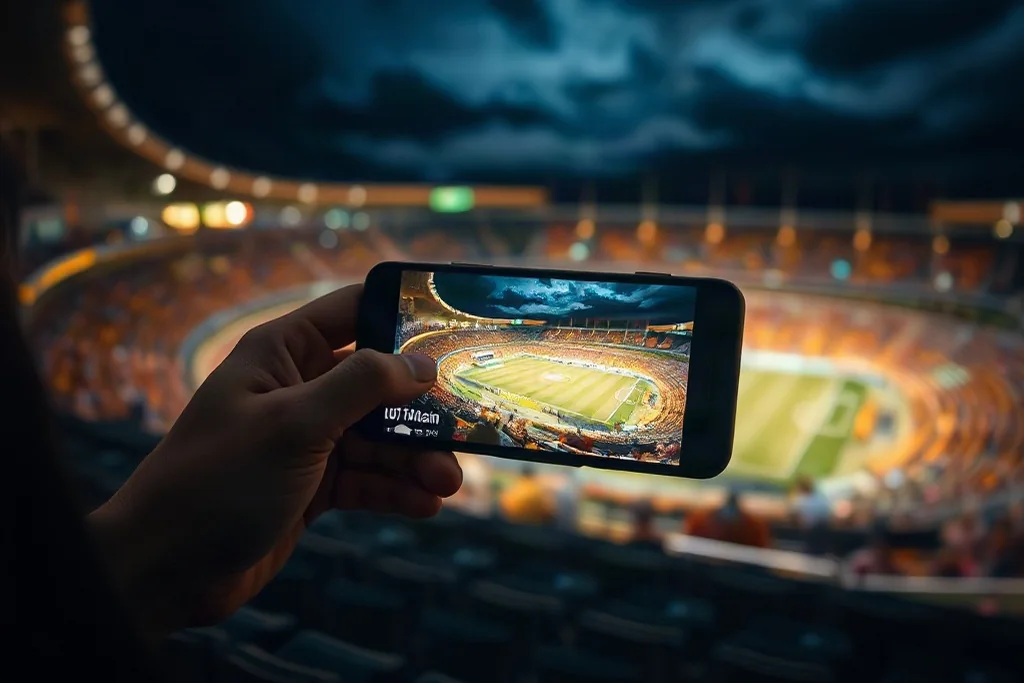 Placing a first bet in the app